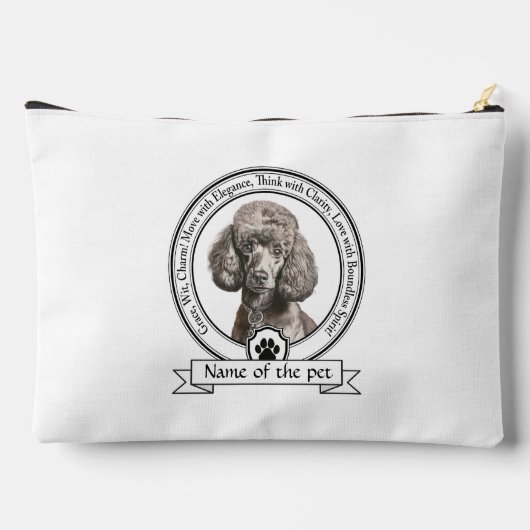 Poodle Credo Zubehörtasche (Rückseite)