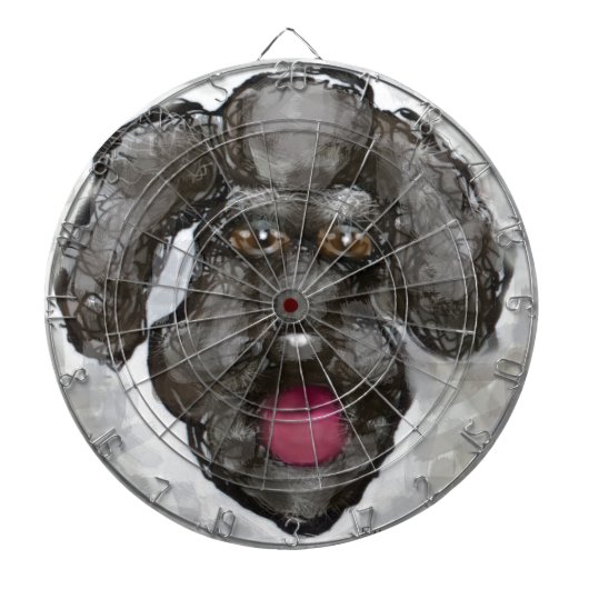 Poodle Dartscheibe (vorne)