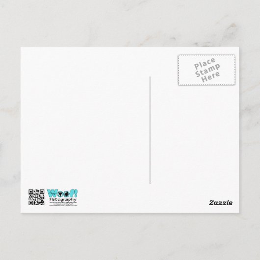 Poodle Day 2016 - Barnes - Pink Standard Poodle Postkarte (Rückseite)