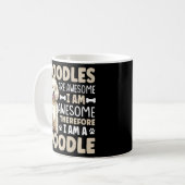 Poodle Dog Apparel For Poodle Owner 1 Kaffeetasse (Vorderseite Links)