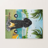 Poodle Dog Camping Puzzle (Horizontal)