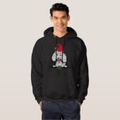 Poodle Dog Christmas Hoodie (Vorne ganz)