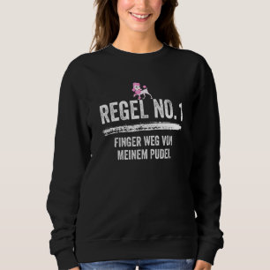 Poodle Dog Eigentümer des Hundes Sweatshirt