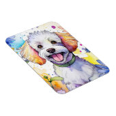 Poodle Dog Foto Magnet (Rechte Seite)