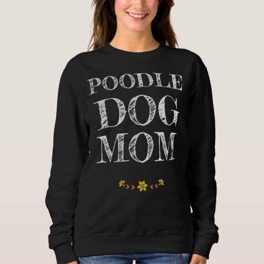 Poodle Dog Groomer Sweatshirt (Vorderseite)