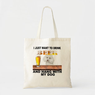 Poodle Dog Leben ist gut Poodle machen es besser N Tragetasche