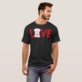 Poodle Dog Liebe 0622 T-Shirt (Vorne ganz)