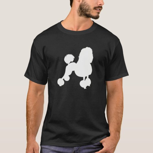 Poodle Dog  Mom Dad Pet Cute  Puppy T-Shirt (Vorderseite)