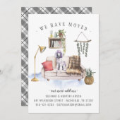 Poodle Dog Moving Ankündigung (Vorne/Hinten)