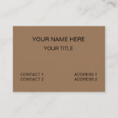 Poodle Dog Pet Grooming Visitenkarte (Rückseite)