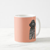 Poodle Dog Pet Kaffeetasse (VorderseiteRechts)