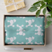 Poodle Dog Puppy French Seidenpapier (Geschenk)