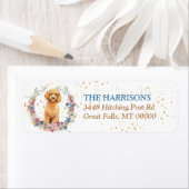 Poodle Dog Spring Blumenkranz (Insitu)