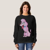 Poodle Dog Sweatshirt (Vorne ganz)
