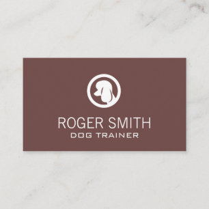 Poodle   Dog Trainer   Tierdienste Visitenkarte