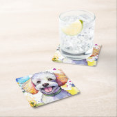 Poodle Dog Untersetzer (Vor Ort)