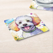 Poodle Dog Untersetzer (angewinkelt)