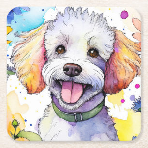 Poodle Dog Untersetzer