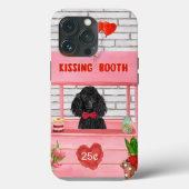 Poodle Dog Valentine's Day Kissing Booth Case-Mate iPhone Hülle (Rückseite)