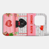 Poodle Dog Valentine's Day Kissing Booth Case-Mate iPhone Hülle (Rückseite (Horizontal))