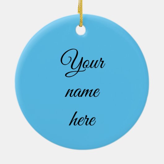 Poodle doodles Ornament (Hinten)