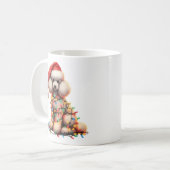 Poodle Doppy Puppy Kaffeetasse (Vorderseite Links)