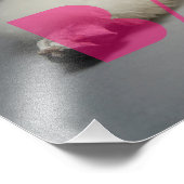 Poodle - Du bist so fabelhaftes Baby - Fotodruck (Ecke)