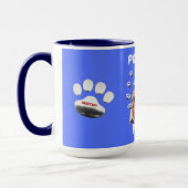 Poodle Eltern Kaffeepause Tasse (Links)