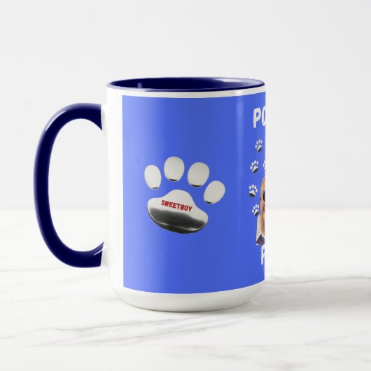 Poodle Eltern Kaffeepause Tasse (Links)