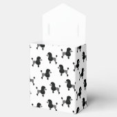 Poodle Favor Box Geschenkschachtel (Geöffnet)