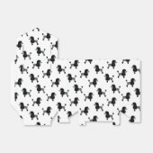 Poodle Favor Box Geschenkschachtel (Ungefaltet)