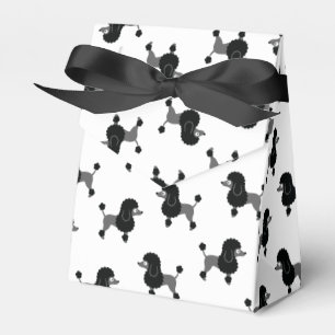 Poodle Favor Box Geschenkschachtel