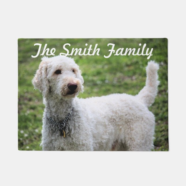 Poodle Fußmatte (Vorderseite)