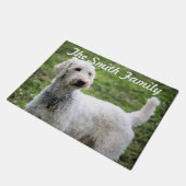 Poodle Fußmatte (Schrägansicht)