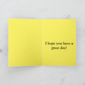 Poodle Geburtstag Karte (Innenseite)