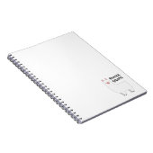 Poodle Giraffe-Notebook Notizblock (Rechte Seite)