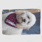 Poodle Golfhandtuch (Horizontal)