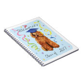 Poodle Graduate Notizblock (Rechte Seite)