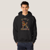 Poodle Grandma Funny Poodle Eigentümer Hoodie (Vorne ganz)