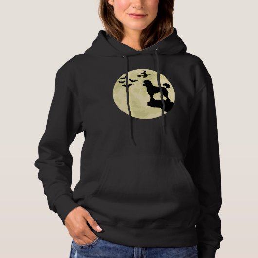 Poodle Halloween 2020 Hoodie (Vorderseite)