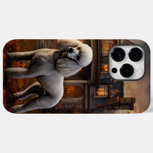Poodle Halloween Beängstigend Case-Mate iPhone Hülle (Rückseite (Horizontal))
