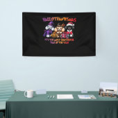 Poodle Halloween Erntedank Weihnachtsklassiker T- Banner (Messeveranstaltung)