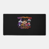 Poodle Halloween Erntedank Weihnachtsklassiker T- Schreibtischunterlage (Vorderseite)