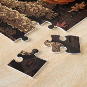 Poodle Halloween Spooky Puzzle (Seite)