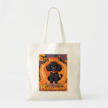 Poodle Halloween-Tasche