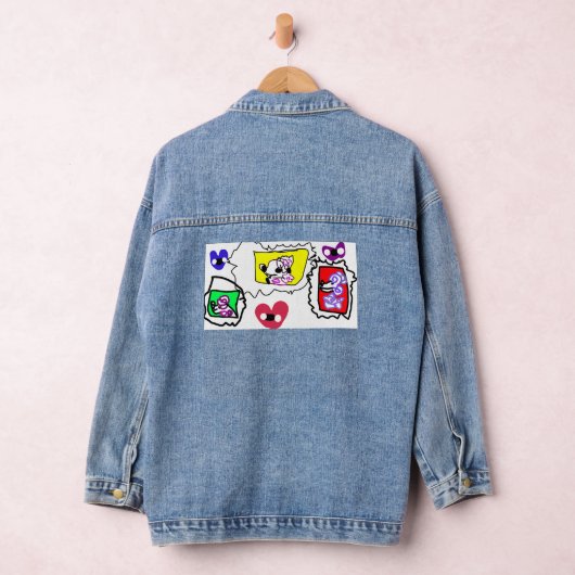 Poodle heart  jeansjacke (Hangar)