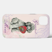 Poodle Heart Mama Case-Mate iPhone Hülle (Rückseite (Horizontal))