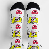 Poodle heart  socken (Oben)
