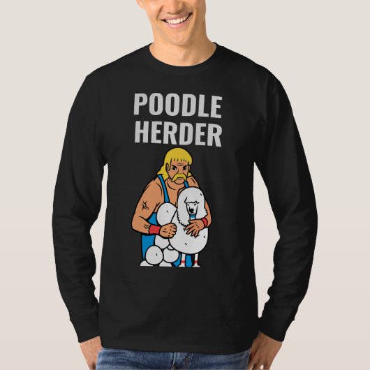 Poodle Herder T-Shirt (Vorderseite)