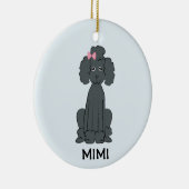 Poodle Holiday FOTO Ornament (Rechts)